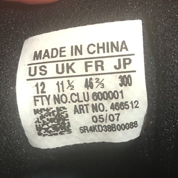 ADIDAS Cleats Mens Size 12 Black White Adituff Athletic Shoes - Picture 10 of 13